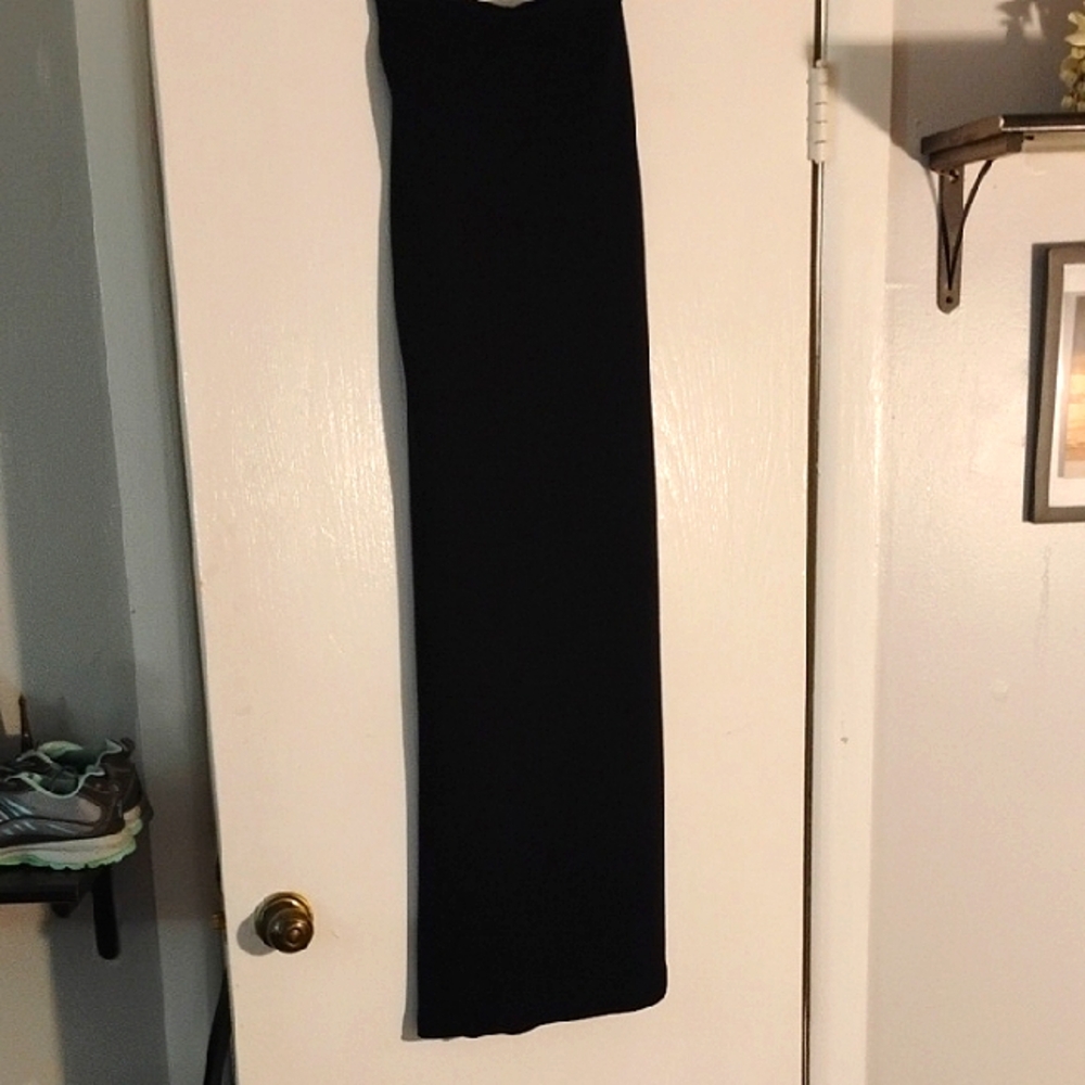 St John Evening Full Length Basic Black With Side… - image 1